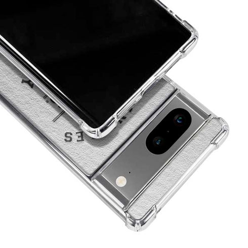 NHL Los Angeles Kings Black Text Google Pixel 7a Clear Case
